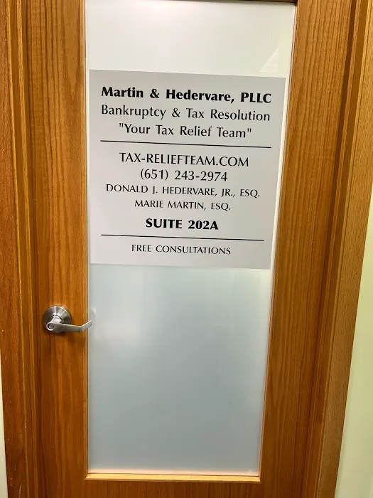 Martin & Hedervare Bankruptcy & Tax Relief Team Picture 2
