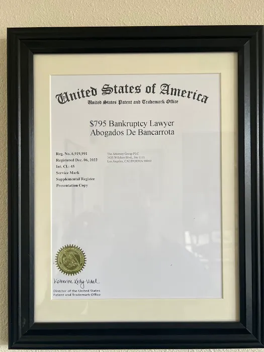 $795 Bankruptcy Lawyer Abogados de Bancarrota Riverside Picture 1