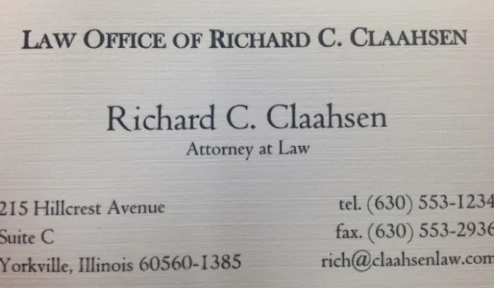 Law Office Of Richard C Claahsen Picture 5