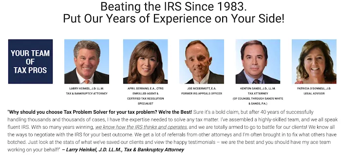 Tax Problem Solver - Tax Attorneys for the Taxpayer Picture 4