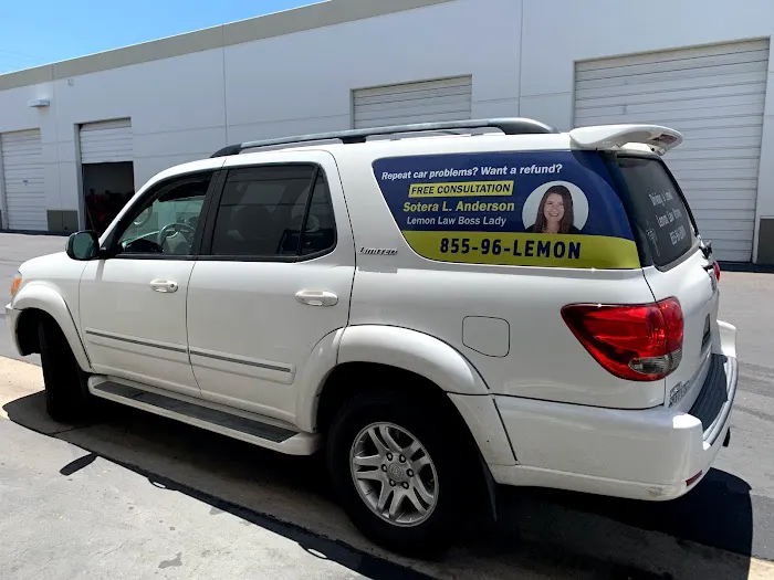 California Lemon Law Attorney - Law Offices of Sotera L. Anderson Picture 9