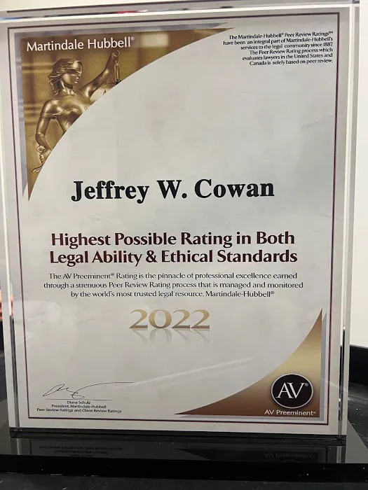The Cowan Law Firm -- Jeffrey W. Cowan Picture 5