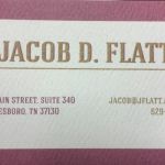 Jacob D. Flatt - Attorney at Law
