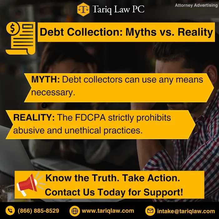 Credit Report Lawyers & Credit Card Debt Collection Defense & Identity Theft Recovery FCRA FDCPA EFTA FCBA - Tariq Law, PC. Picture 9