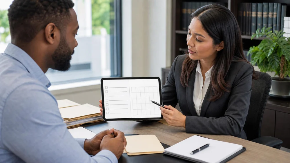 Legal Consultation Follow-Up: Confirm Tasks and Deadlines